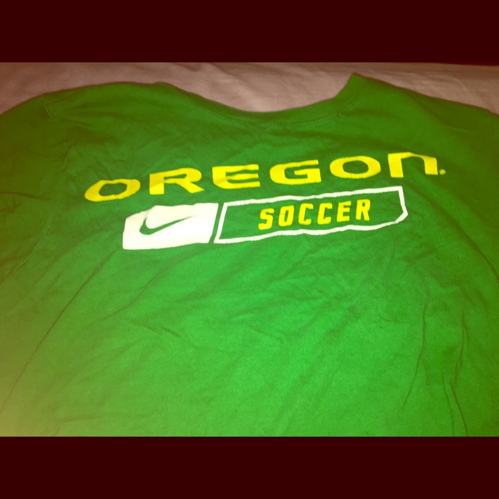 Oregon soccer t shirt, nice but not new